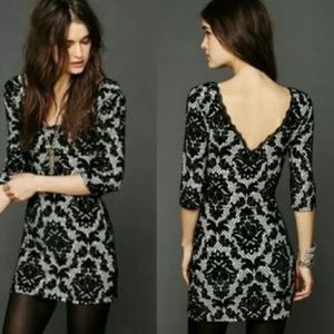Free People Fair Maiden Body Con Dress
